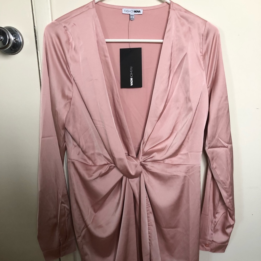 FashionNova Sugar Free Dress 'Blush'